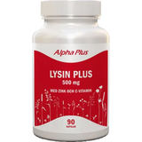 Alpha Plus Aminosyrer Alpha Plus Lysine Plus 500mg 90 stk