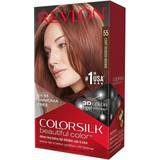 Revlon Permanente hårfarver Revlon ColorSilk Beautiful Color #55 Light Reddish Brown