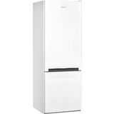 Antibakteriel belægninger - Køleskab over fryser Køle/Fryseskabe Indesit LI6S1EWUK Hvid, Sølv