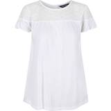Regatta Viskose Tøj Regatta Abitha Short Sleeved Broiderie T-shirt - White