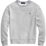 Grå Overdele Børnetøj Ralph Lauren Junior Crew Neck Sweatshirt - Dark Grey Heather (323772102003)