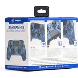 PlayStation 3 Spil controllere Snakebyte 4S Wireless Gamepad (PS4/PS3) - Blue Camouflage