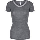 48 - Dame - Rund hals Overdele Femilet Juliana T-shirt - Grey