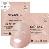 Starskin Hudpleje Starskin Silkmud Pink French Clay Purifying Liftaway Mud Face Sheet Mask