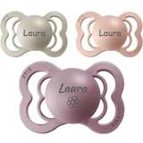 Guld Sutter Bibs Supreme Silicone Pacifier 0-6m 3-pack