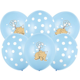PartyDeco Latex Ballons Elephant 6-pack