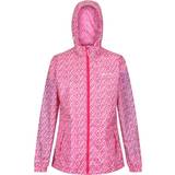 Ballonærmer - Pink - Prikkede Tøj Regatta Women's Printed Pack-It Waterproof Jacket - Duchess Edeilweiss