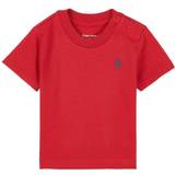 Ralph Lauren T-shirts Børnetøj Ralph Lauren Infant's Logo Tee - Red