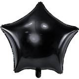 Jul Balloner PartyDeco Foil Ballons Star 48cm Black