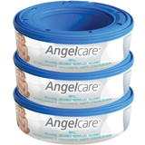 Angelcare Blå Babyudstyr Angelcare Nappy Bin Refill 3-pack