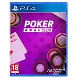 Strategi PlayStation 4 spil Poker Club (PS4)