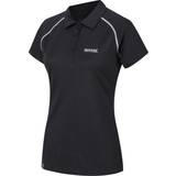 10 - 32 - Merinould T-shirts & Toppe Regatta Women's Kalter Short Sleeve Polo Shirt - Seal Grey