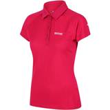 10 - 32 - Merinould T-shirts & Toppe Regatta Women's Kalter Short Sleeve Polo Shirt - Dark Cerise