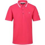 Regatta Herre T-shirts & Toppe Regatta Talcott II Pique Polo Shirt - Bright Pink/White