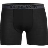 Icebreaker Merinould Underbukser Icebreaker Merino Anatomica Boxer - Black