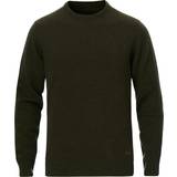 Barbour Uld Tøj Barbour Patch Crew Sweater - Seaweed Green