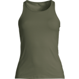 Casall Dame Overdele Casall Essential Racerback Tank Top - Forest Green