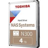 4tb nas harddisk Toshiba N300 HDWG440UZSVA 256MB 4TB