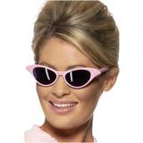 Brille Tilbehør Smiffys Flyaway Style Rock & Roll Sunglasses Pink