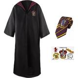 Harry Potter Dragter & Tøj Kostumer Cinereplicas Harry Potter Entry Robe, Necktie & Tattoos Gryffindor Kids