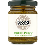 Biona Pålæg & Marmelade Biona Organic Green Pesto with Pine Kernels 120g