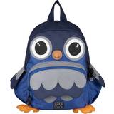 Pick & Pack Rygsække Pick & Pack Owl Shape Backpack - Blue Melange