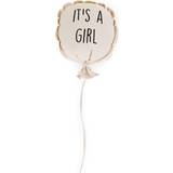 Childhome Bomuld Indretningsdetaljer Childhome Canvas Balloon It's A Girl