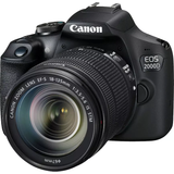 Spejlreflekskameraer Canon EOS 2000D + 18-135mm IS STM