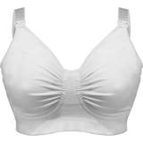 Carriwell Amme-bh Graviditets- & Ammetøj Carriwell Maternity & Nuring Bra Seamless Carri-Gel Supports White