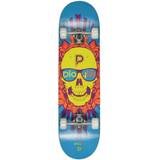 Høj Komplette skateboards Playlife Skull Head 8"