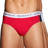 Gant Rød Undertøj Gant Cotton Stretch Briefs 3-pack - Multicolor