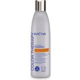 Krøllet hår - Sheasmør Silvershampooer Kativa Color Therapy Anti-Brass Shampoo 250ml
