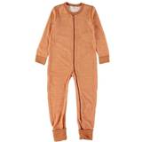 Joha Wool Jumpsuit w.Feet - Orange Melange (39310-70 -15960)