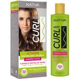 Flasker - Leave-in Stylingprodukter Kativa Keep Curl Activator Leave-in Cream 200ml
