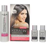 Keratin - Normalt hår Gaveæsker & Sæt Kativa Xtrem Care Anti-Frizz Alisado Sin Plancha Treatment Kit