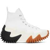 35 ½ - Bomuld Sneakers Converse Run Star Motion CX Platform - White/Black/Gum Honey