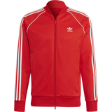 Rød - Stribede Overtøj adidas Adicolor Classics Primeblue SST Track Jacket - Red/White
