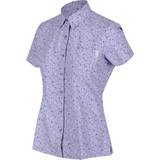 26 - Polyester Skjorter Regatta Women's Mindano V Short Sleeved Shirt - Lilac Bloom Petal