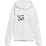Calvin Klein Organic Cotton Logo Hoodie - Bright White (IG0IG00873)
