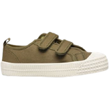 Novesta Kid's Star Master Velcro Sneakers - Army Green/White