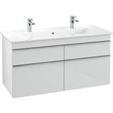 Dobbelte håndvaske Villeroy & Boch Venticello 4 Drawers, Chrome