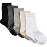 Multifarvet Børnetøj Minymo Socks 5-pack - White (5247-100)