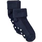 Undertøj Minymo Baby Rib Sock 2-pack - Dark Navy (5067-778)