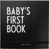 Hobbyartikler Design Letters Baby’s First Book - Black