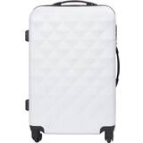 Hvid Kufferter Borg Living Diamond Hardcase Medium Suitcase 61cm