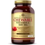 C vitamin 500 mg Solgar Vitamin C 500mg Chewable Cran Raspberry 90 stk