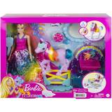 Prinsesser - Tilbehør til modedukker Dukker & Dukkehus Barbie Dreamtopia Doll & Unicorn