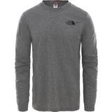 The North Face Jersey Tøj The North Face Simple Dome Long Sleeve T-shirt - TNF/Medium Grey