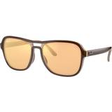 Ray-Ban Orange Solbriller Ray-Ban State Side Mirror Evolve RB4356 6547B4