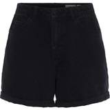 40 - Dame - W25 Shorts Vero Moda Nineteen Denim Mom Shorts - Black